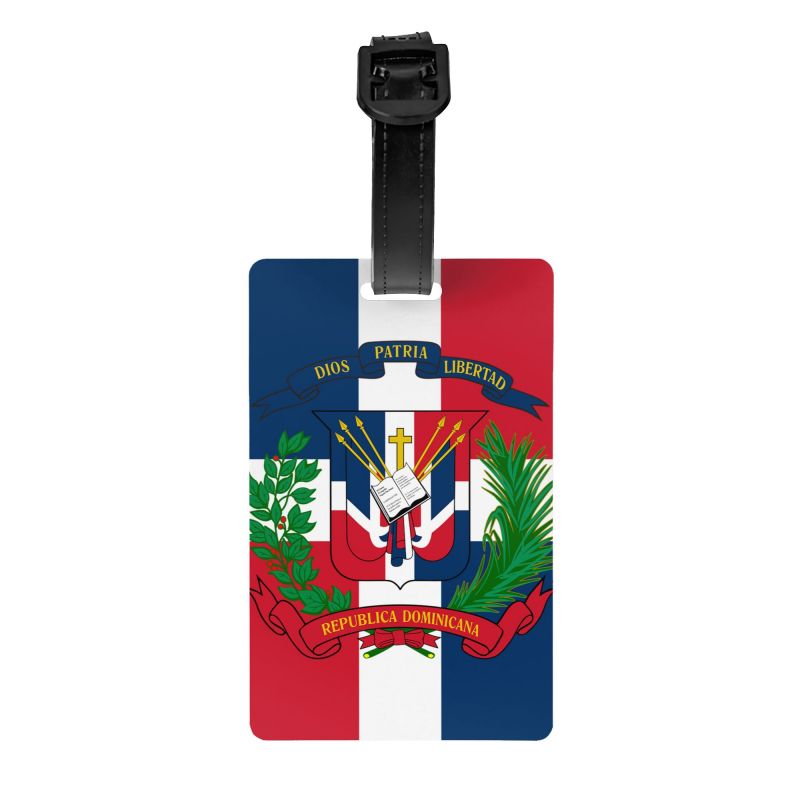 Travel Luggage Set - Бирка для багажа с флагом Доминиканской
