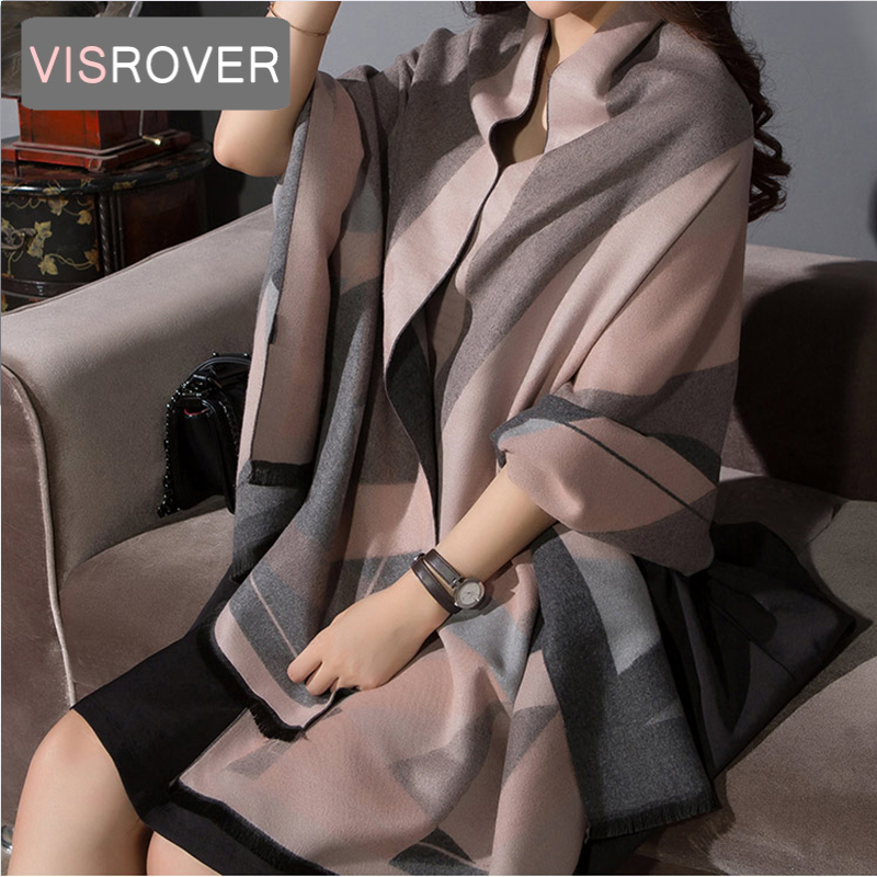 Cashmere Scarf - VISROVER люксовый бренд женский зимний шарф
