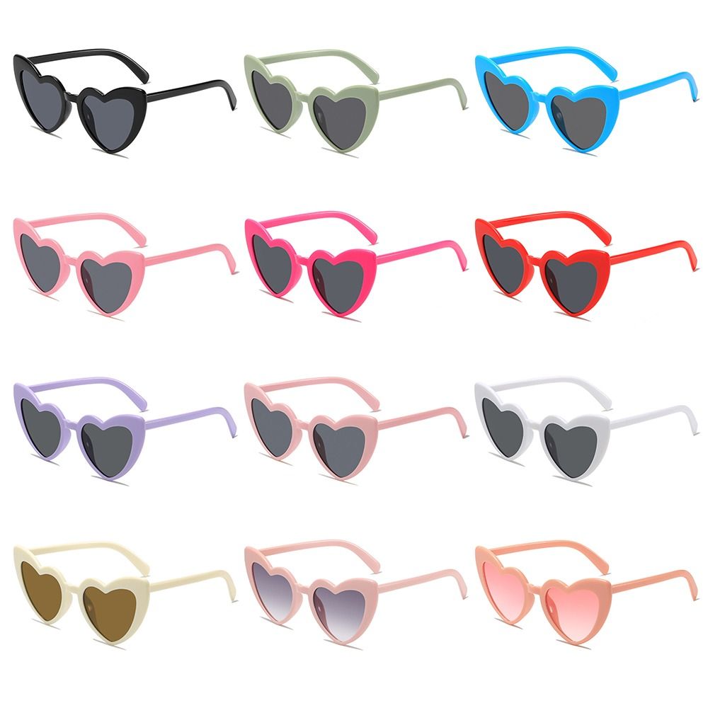 Sunglasses Uv400 - Солнцезащитные очки в форме сердца с