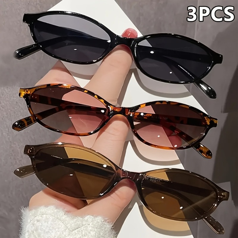 Sunglasses Uv400 - 1/3 пары летних женских модных очков,