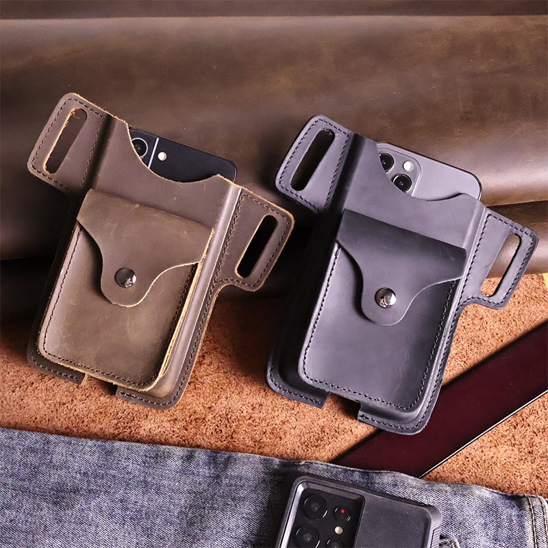 Leather Wallet Men - 1 шт. винтажные высококачественные Мужские поясные