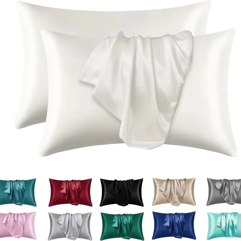 1/2 шт. атласных шелковых наво – обзор и цена Silk Pillowcase
