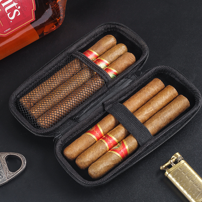 Портативный футляр для сигар н – обзор и цена Premium Cigar Case