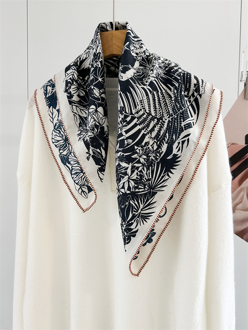 Зимний мягкий шарф, двусторонн – обзор и цена Cashmere Scarf