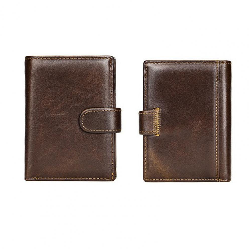 Мужской дорожный кошелек в вин – обзор и цена Leather Wallet Men