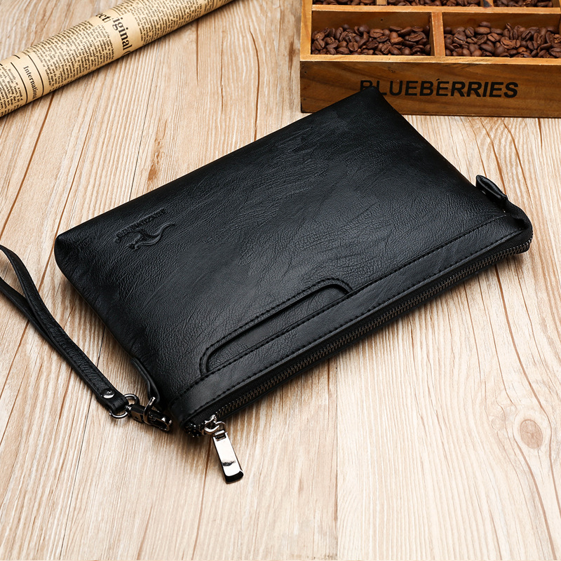 Деловая сумка-клатч из высокок – обзор и цена Leather Wallet Men