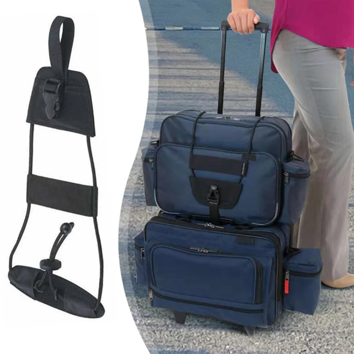 Ремень-фиксатор для багажа, пр – обзор и цена Travel Luggage Set
