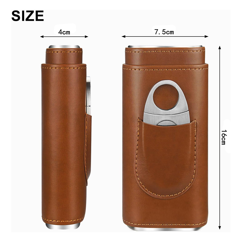 Портативный набор для хранения – обзор и цена Premium Cigar Case