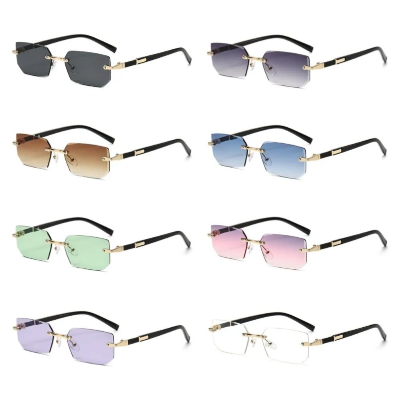 Безободковые прямоугольные сол – обзор и цена Designer Sunglasses